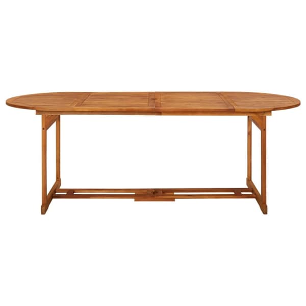 Haveborde - Living havebord 220x90x75 cm massivt akacietræ
