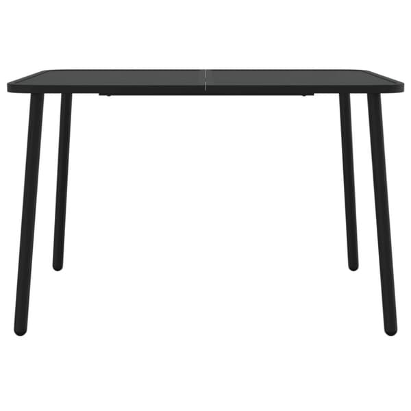Haveborde - Living havebord 110x80x71 cm stål antracitgrå