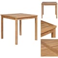 Miniatyrbillede 1 af 6: Haveborde - Living havebord 80x80x77 cm massivt teaktræ