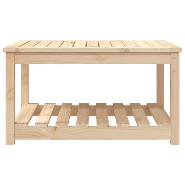 Utebord - Living Trädgårdsbord 82,5x50,5x45 cm massiv furu