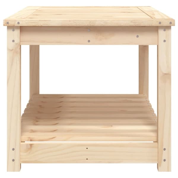 Utebord - Living Trädgårdsbord 82,5x50,5x45 cm massiv furu