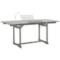 Miniatyrbillede 5 af 9: Haveborde - Living havebord (120-170)x80x75 cm massivt akacietræ