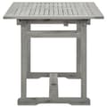 Miniatyrbillede 7 af 9: Haveborde - Living havebord (120-170)x80x75 cm massivt akacietræ