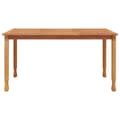 Miniatyrbillede 4 af 8: Haveborde - Living havebord 150x90x75 cm massivt teaktræ