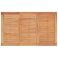Miniatyrbillede 6 af 8: Haveborde - Living havebord 150x90x75 cm massivt teaktræ