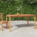 Miniatyrbillede 2 af 8: Haveborde - Living havebord 150x90x75 cm massivt teaktræ