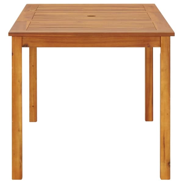 Utebord - Living Trädgårdsbord 140x80x74 cm massivt akaciaträ