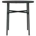 Miniatyrbillede 4 af 6: Haveborde - Living tebord 45 cm polyrattan sort