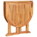 Miniatyrbild 6 av 8: Utebord - Living Hopfällbart trädgårdsbord 120x70x75 cm massiv teak