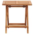 Miniatyrbillede 3 af 7: Foldbart havebord 40x40x40 cm massivt akacietræ - Sofabord - Sofaborde - Home & Living
