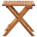 Miniatyrbillede 4 af 7: Foldbart havebord 40x40x40 cm massivt akacietræ - Sofabord - Sofaborde - Home & Living
