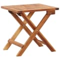 Miniatyrbillede 2 af 7: Foldbart havebord 40x40x40 cm massivt akacietræ - Sofabord - Sofaborde - Home & Living