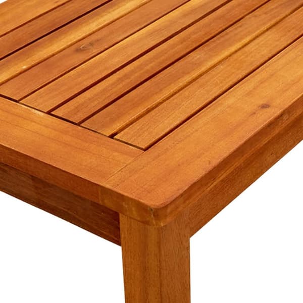 Sofabord til haven 50x35x36 cm massivt akacietræ - Sofabord - Sofaborde - Home & Living