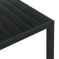 Miniatyrbillede 5 af 6: Havebord WPC aluminium 185 x 90 x 74 cm sort - Havespisebord - Havespiseborde - Home & Living