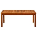 Miniatyrbillede 3 af 8: Sofabord til haven 110x60x45 cm massivt akacietræ - Sofabord - Sofaborde - Home & Living