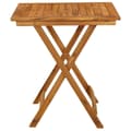 Miniatyrbillede 4 af 10: Foldbart havebord 70 x 70 x 75 cm massivt akacietræ - Havebord - Haveborde - Home & Living