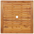 Miniatyrbillede 5 af 10: Foldbart havebord 70 x 70 x 75 cm massivt akacietræ - Havebord - Haveborde - Home & Living