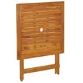 Miniatyrbillede 6 af 10: Foldbart havebord 70 x 70 x 75 cm massivt akacietræ - Havebord - Haveborde - Home & Living