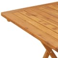 Miniatyrbillede 7 af 10: Foldbart havebord 70 x 70 x 75 cm massivt akacietræ - Havebord - Haveborde - Home & Living