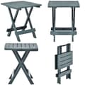 Miniatyrbillede 1 af 8: Foldbart havebord 45x43x50 cm plastik grøn - Havebord - Haveborde - Home & Living