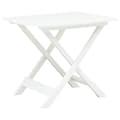 Miniatyrbillede 2 af 7: Foldbart havebord 79 x 72 x 70 cm plastik hvid - Havebord - Haveborde - Home & Living