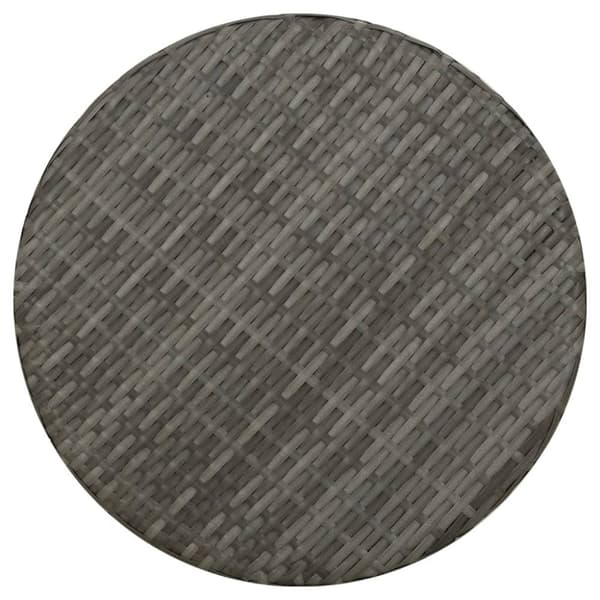 Tebord 45 cm polyrattan grå - Tebord - Teborde - Home & Living