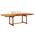 Miniatyrbillede 4 af 10: Havebord (160-240)x100x75 cm massivt akacietræ - Havebord - Haveborde - Home & Living