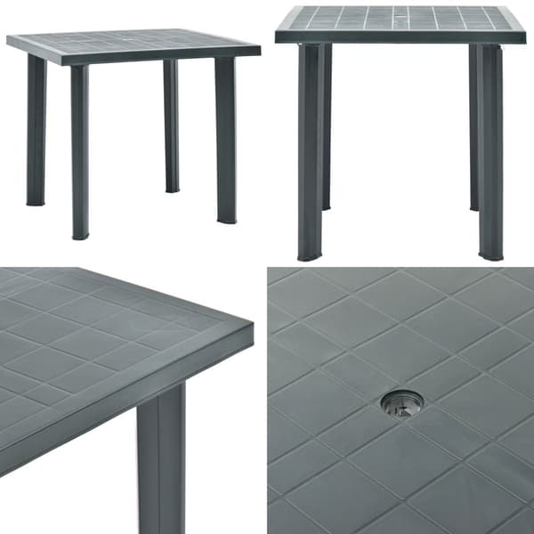 Havebord 80 x 75 x 72 cm plastik grøn - Havebord - Haveborde - Home & Living