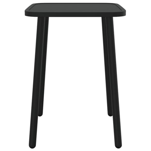 Puutarhapöytä antrasiitti 50x50x71 cm teräs - Puutarhapöytä - Puutarhapöydät - Home & Living