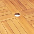 Miniatyrbillede 8 af 9: Foldbart havebord 85x85x76 cm massivt teaktræ - Havebord - Haveborde - Home & Living