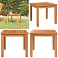 Miniatyrbillede 1 af 7: Sofabord 40x40x36 cm massivt akacietræ - Sofabord - Sofaborde - Home & Living
