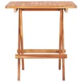 Pikkukuva 4 / 8: Kokoontaittuva bistropöytä 60x60x65 cm täysi tiikki - Bistropöytä - Bistropöydät - Home & Living