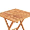 Pikkukuva 6 / 8: Kokoontaittuva bistropöytä 60x60x65 cm täysi tiikki - Bistropöytä - Bistropöydät - Home & Living