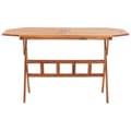 Miniatyrbillede 3 af 9: Foldbart havebord 135 x 85 x 75 cm massivt akacietræ - Havebord - Haveborde - Home & Living