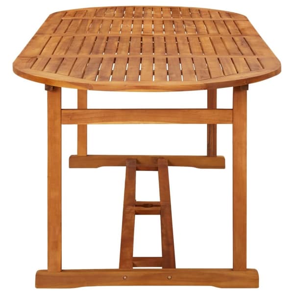 Havebord 220x90x75 cm massivt akacietræ - Spisebord - Spiseborde - Home & Living