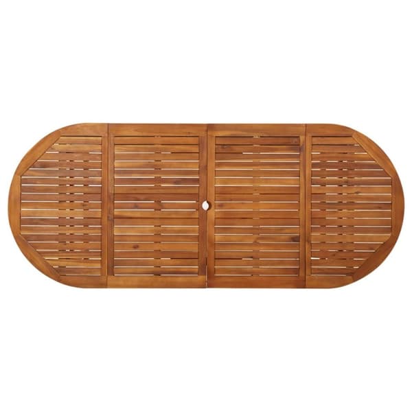 Havebord 220x90x75 cm massivt akacietræ - Spisebord - Spiseborde - Home & Living