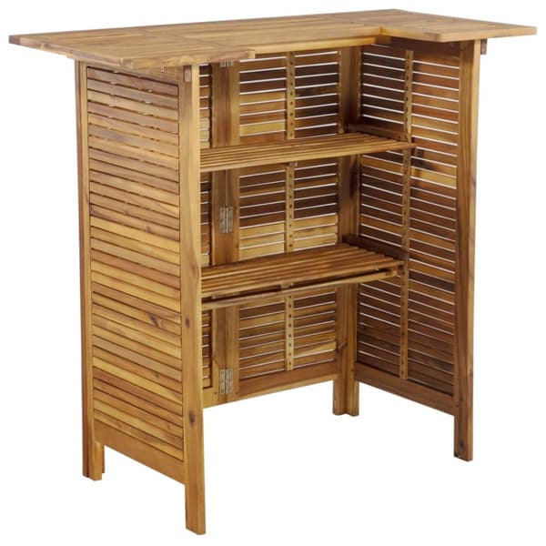 Barbord 110x50x105 cm massivt akaciaträ - Barbord - Bar Bord - Home & Living
