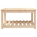 Miniatyrbillede 6 af 9: Havebord 82,5x50,5x45 cm massivt fyrretræ - Havebord - Haveborde - Home & Living