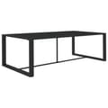 Pikkukuva 3 / 6: Ulkoruokapöytä antrasiitti 120x60x66 cm alumiini - Ulkoruokapöytä - Ulkoruokapöydät - Home & Living