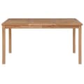 Miniatyrbillede 3 af 7: Havebord 150x90x77 cm massivt teaktræ - Spisebord - Spiseborde - Home & Living