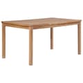 Miniatyrbillede 2 af 7: Havebord 150x90x77 cm massivt teaktræ - Spisebord - Spiseborde - Home & Living