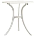 Miniatyrbillede 2 af 7: Havebord 62x62x65 cm støbt aluminium hvid - Havebord - Haveborde - Home & Living