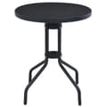 Miniatyrbillede 3 af 5: Havebord 60 cm stål og glas sort - Havebord - Haveborde - Home & Living