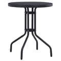 Miniatyrbillede 2 af 5: Havebord 60 cm stål og glas sort - Havebord - Haveborde - Home & Living