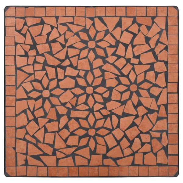 Mosaiikkibistropöytä terrakotta 60 cm keramiikka - Pöytä - Pöydät - Home & Living