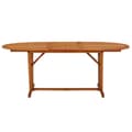 Miniatyrbillede 3 af 10: Havebord 200x100x75 cm massivt eukalyptustræ - Havebord - Haveborde - Home & Living