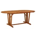 Miniatyrbillede 2 af 10: Havebord 200x100x75 cm massivt eukalyptustræ - Havebord - Haveborde - Home & Living