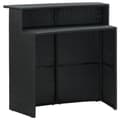 Miniatyrbillede 4 af 10: Barbord til haven 120x55x110 cm polyrattan sort - Barbord - Barborde - Home & Living