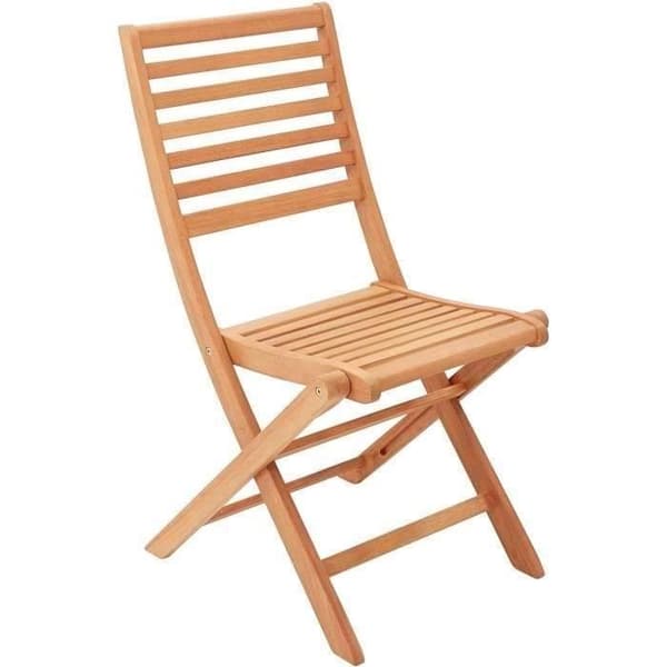 Trädgårdsmatsalsset för 4-6 personer - Eucalyptus FSC - Utdragbart bord 120/180 x 80 cm + 6 fällbara stolar