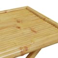 Miniatyrbild 7 av 8: vidaXL Hopfällbart trädgårdsbord 110x55x75 cm bambu